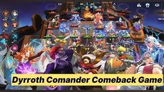 MAGIC CHESS GOGO: DYRROTH COMMANDER COMEBACK GAME WINNNER