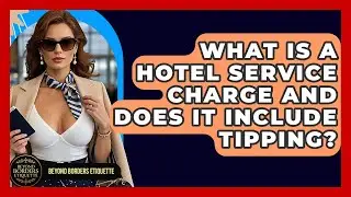 What Is A Hotel Service Charge And Does It Include Tipping? - Beyond Borders Etiquette