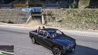 GTA 5 Michael, Trevor, Wade & Ron Team Up 🔥| Chopper Attack | Police Alert Mission | Infinite Play