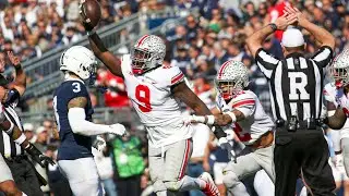 Zach Harrison highlights Vs Penn State! 3 tackles and a Pick! (2022)