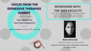 VFTS 2022 8 | Maria Riccardi | The Expressive Therapies Continuum as a Way of Life