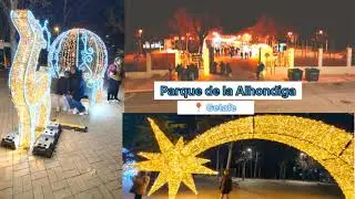 Christmas lights 🎉🎊🎈🎁🎉#getafe #spain #2025 