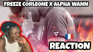 AMERICAN REACTS TO FRENCH RAP! Alpha Wann, Freeze Corleon - ny a fond w/ENGLISH LYRICS
