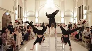The ultimate wedding entertainment package  | Dance, fire, acrobatic, dance party LED robots