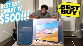 Unboxing Best Budget Smart Tv: Samsung 55