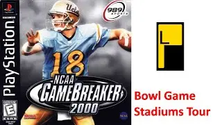 NCAA GameBreaker 2000: Bowl Games | Sports Game Stadiums 🏟 🏈