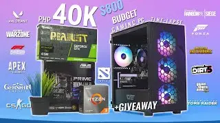 ($800) Php 40K Ryzen GAMING PC Build 2021 Ryzen 3 3100 I Palit GTX 1650 Super - Time Lapse