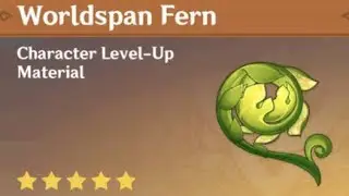 WORLDSPAN FERN LOCATION Genshin Impact