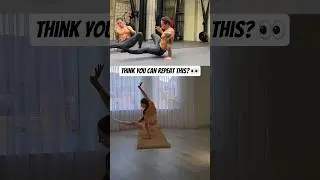 🔥 PUSH-UP FLOW COMBO: RUSSIAN + BALANCE MOVE 💪🦵Think you can repeat this? 👀🤔 #challenge #viral #fyp