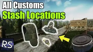 All Customs Hidden Stash Locations - Escape From Tarkov