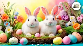 Happy Easter Vibes! 🐰 Cozy Spring Garden & Relaxing Music ✨🎶