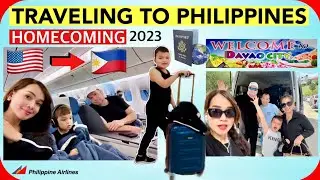TRAVELING TO PHILIPPINES FROM USA 🇺🇸🇵🇭 | BALIKBAYANS |TRAVEL GUIDE | From Departure to Arrival