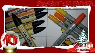Graffiti Advent Calendar #10 - Letraset Promarker VS Copic Ciao Marker