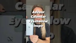 Seint&rsquo;s Advent Calendar Eyeshadows! Featuring Frost & Ice! Subscribe for looks featuring all 12!