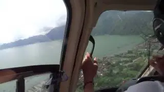 Helicopter Ride over Volcano and lake BALI ADVENTURE TOURS