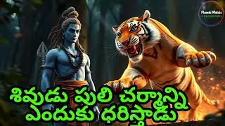 Why Lord Shiva Wears Tiger Skin | Spiritual Meaning | శివుడు ఎందుకు పులి చర్మాన్ని ధరించాడో తెలుసా?