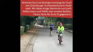 TV Hude hilft beim Stadtmarathon Oldenburg #marathon