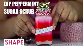 DIY Peppermint Sugar Scrub