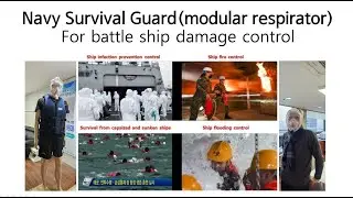 AIRFITME Navy Survival Guard(modular respirator) For battle ship damage control