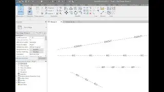 Ligne textuelle dans Revit