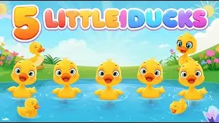 Five Little Ducks | Nursery Rhymes & Kids Songs | Best Animals for Kids CoComelon | el_sajju