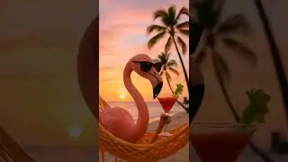 Flamingo&rsquo;s Cocktail Chillax at Sunset! 🍹