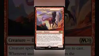 #commander #mtg #magicthegathering #combo #edh #dinosaur #dinosaurtribal #polyraptor #warstormsurge