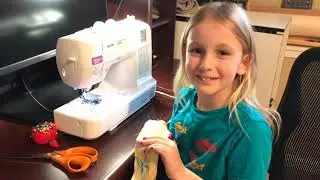 Bookmark - easy kids sewing project