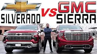 2023 Chevy Silverado VS 2023 GMC Sierra: Badge Engineering?