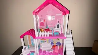Princesshouse #princesshouse #toys #dollhouse #barbiehouse #unboxing #toyunboxing #fitting #setting 