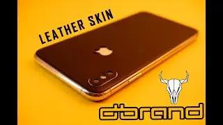 DBrand Original Leather Skin Special Edition | iPhone | Unboxing & Review