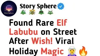 [Full Story] Found Rare Elf Labubu on Street After Wish! Viral Holiday Magic 🧝&zwj;♀️🔥