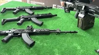 Автоматы АК-15 и пулемет РПЛ-7 показаны в России