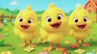 Drei kleine Entchen &ndash; Lustiges Kinderlied zum Mitsingen f&uuml;r Kinder
