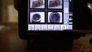 contax aptus 645 back, adjust touch screen