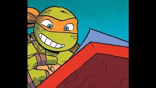 Mikey the comic artist IDW TMNT 2012