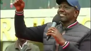 Ruto Explains the agreement they made with the late Raila Odinga, During Genowa Governor’s Cup Final