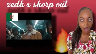 Zedk x Skorp - Out (clip officiel) Reaction 🇩🇿🇬🇧🔥#skorap
