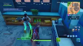 Fortnite Fortbyte #77 Found within a trackside taco shop