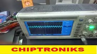 led tv repair by oscilloscope