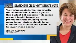 Victory for U.S. Senate, Minnesota senators remain opposed to funding bill