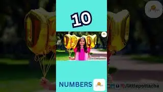 Countdown to Number 10! 🚀 #Number10 #CountingFun #KidsLearning #MathForKids #Shorts