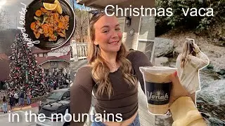 Christmas in the mountains 🎄 - cozy winter vaca vlog!