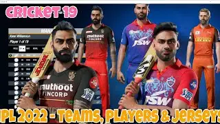 𝐇𝐨𝐰 𝐭𝐨 𝐝𝐨𝐰𝐧𝐥𝐨𝐚𝐝 𝐈𝐏𝐋 𝟐𝟎𝟐𝟐 𝐥𝐚𝐭𝐞𝐬𝐭 𝐓𝐞𝐚𝐦𝐬, 𝐏𝐥𝐚𝐲𝐞𝐫𝐬 & 𝐉𝐞𝐫𝐬𝐞𝐲𝐬 𝐢𝐧 𝐂𝐫𝐢𝐜𝐤𝐞𝐭 𝟏𝟗 | 𝐈𝐧 𝐣𝐮𝐬𝐭 𝟓 𝐦𝐢𝐧 | 𝐀𝐥𝐥 𝐒𝐭𝐞𝐩𝐬