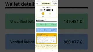 How to withdraw Omega Wallet to Exchanges (MEXC)
