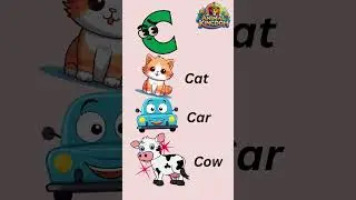 Alphabet C flash cards #animalkingdom #kids #abcs #earlychildhoodeducation #learning #preschoolfun