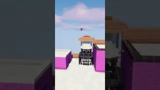 Topping out the 303 Building #minecraftshorts #viral #youtubeshorts