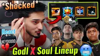 Godl x Soul Lineup💛😅 ~ Jelly Shocked 😳 | Lolzz On Godl Same Group? 🚨 React Neyoo Retirement 🥺TsmEnt