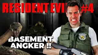 Resident Evil 1 PS1 Gameplay Indonesia | Hunter (Buto Ijo), Boss Ular & Basement | Part 4