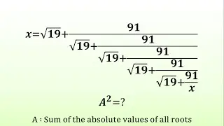 Amazing Algebra Problem from AIME | Can You Solve It?